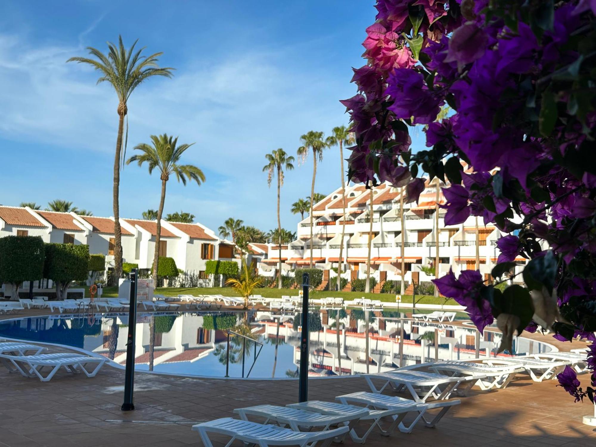 Sunny 2-Bedroom Apartment In Parque Santiago II Playa de las Americas (Tenerife) Exterior foto
